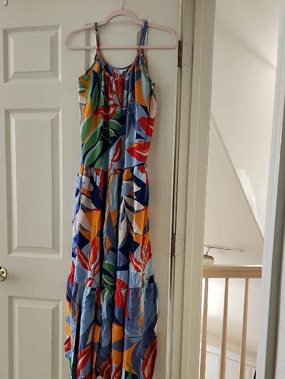 Japna Multicolor Striped Summer Dress